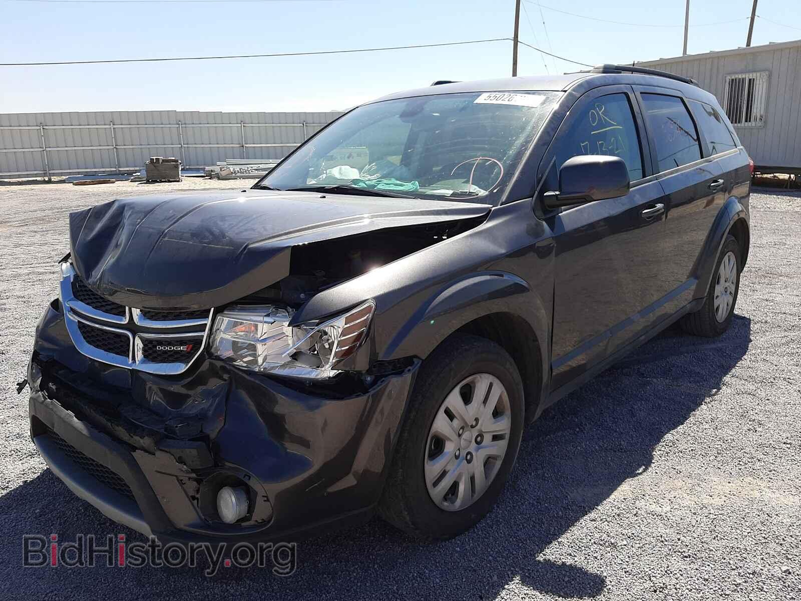 2019 DODGE JOURNEY - VIN: 3C4PDCBB0KT810849 - Фото 2