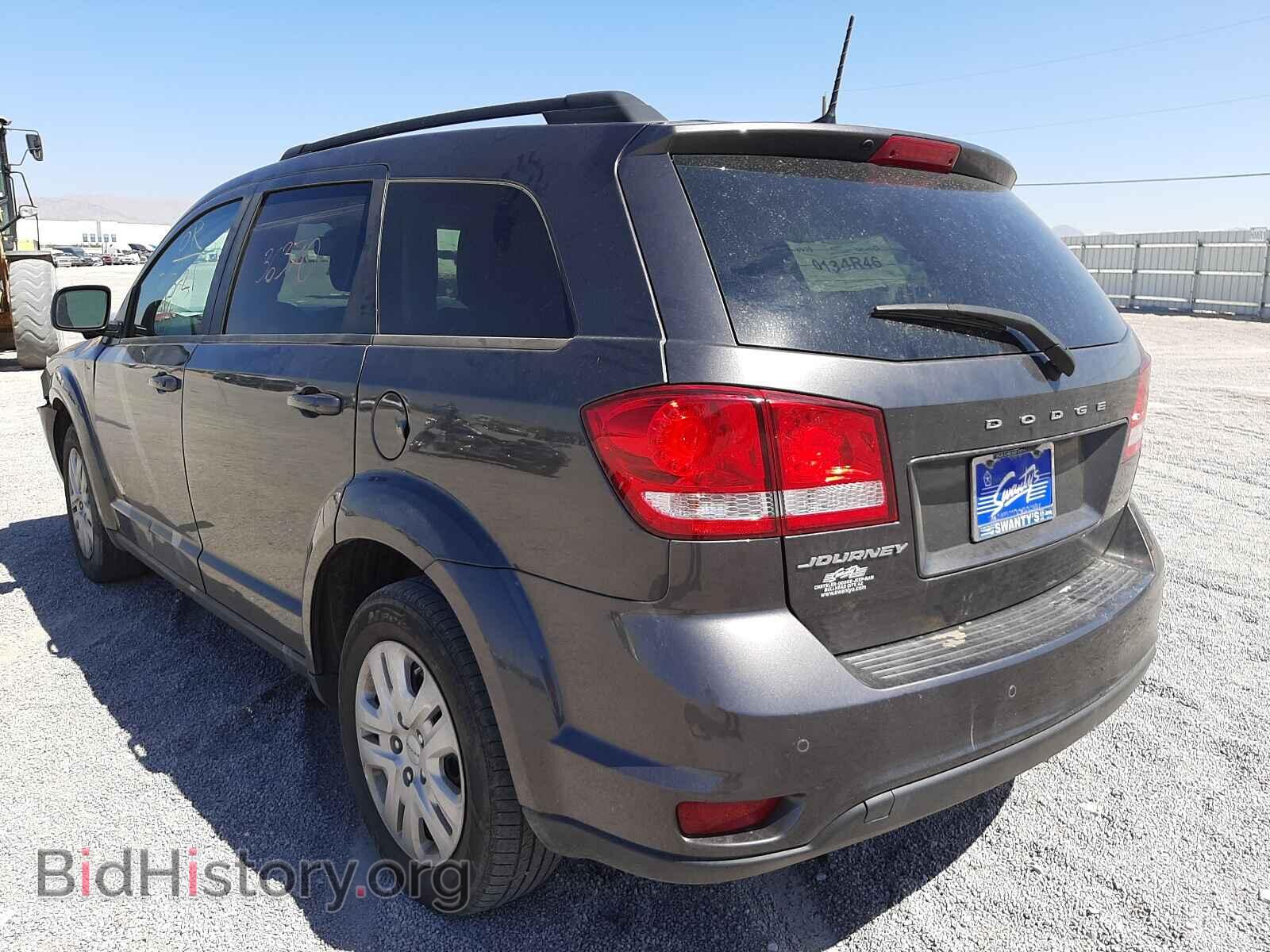 2019 DODGE JOURNEY - VIN: 3C4PDCBB0KT810849 - Фото 3
