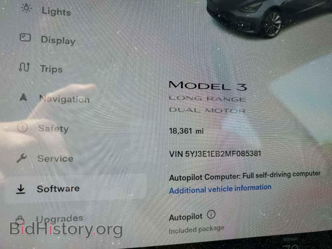 2021 TESLA MODEL 3 - VIN: 5YJ3E1EB2MF085381 - Photo 9
