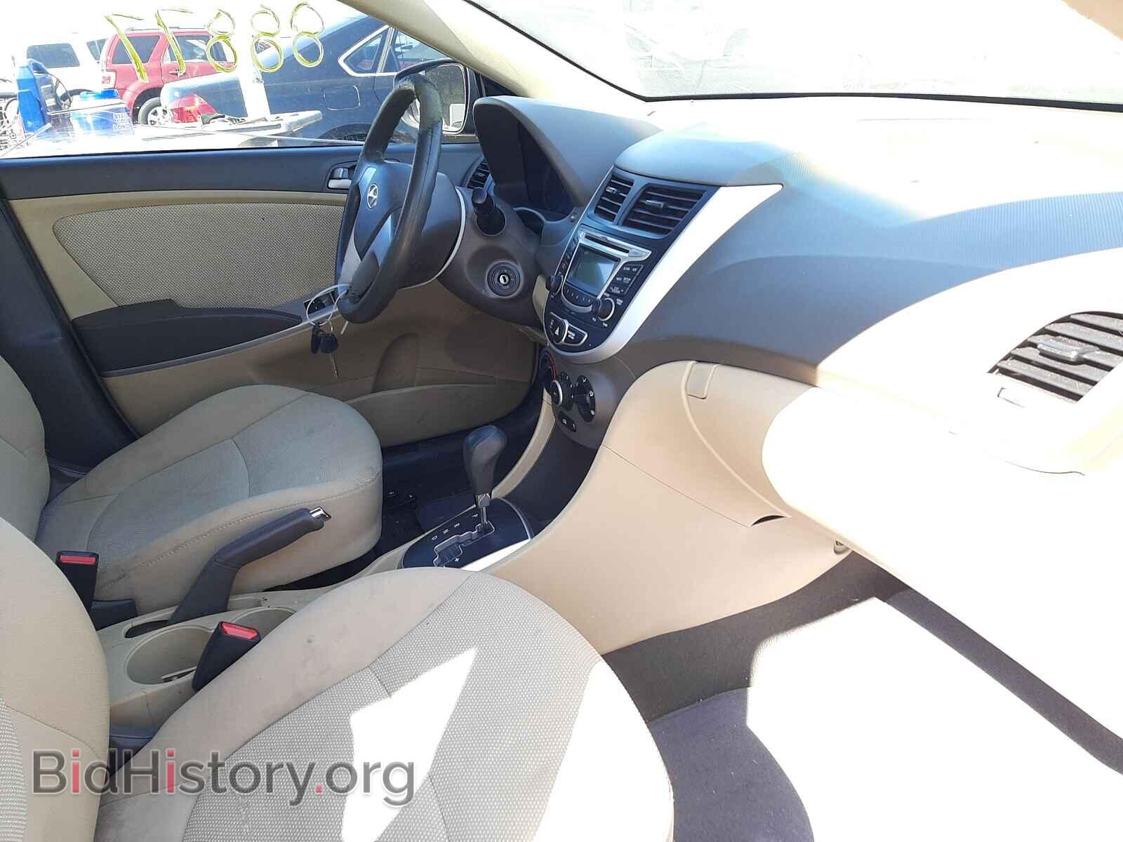 2013 HYUNDAI ACCENT - VIN: KMHCT4AE6DU559178 - Фото 5