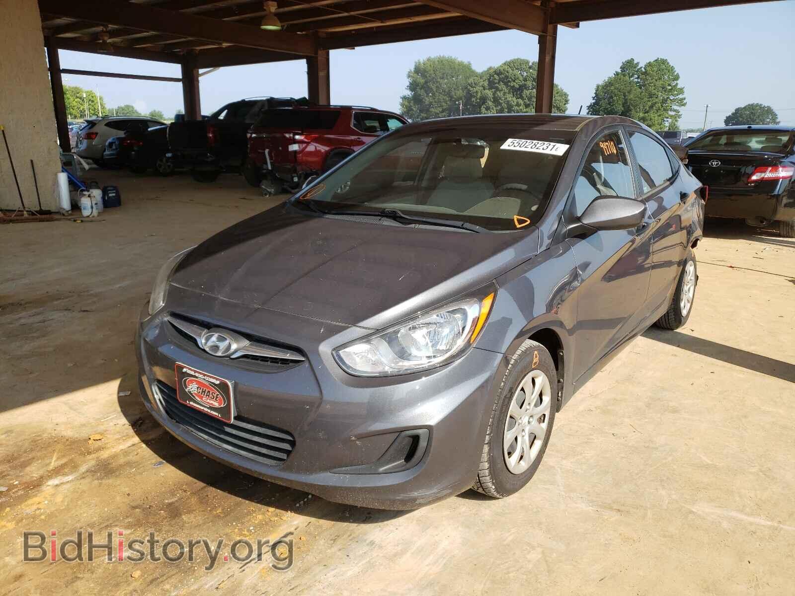2012 HYUNDAI ACCENT - VIN: KMHCT4AE0CU083105 - Фото 2