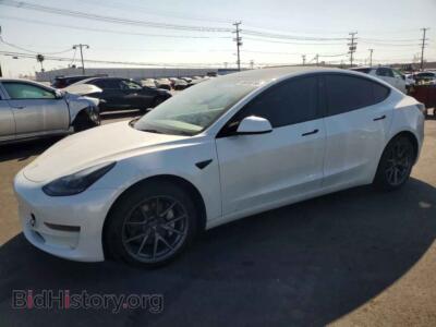 2023 Tesla MODEL 3, белый — VIN 5YJ3E1EA2PF598366, Copart