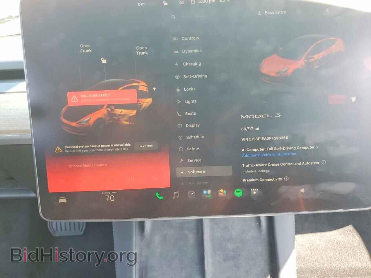 2023 TESLA MODEL 3 - VIN: 5YJ3E1EA2PF598366 - Фото 9