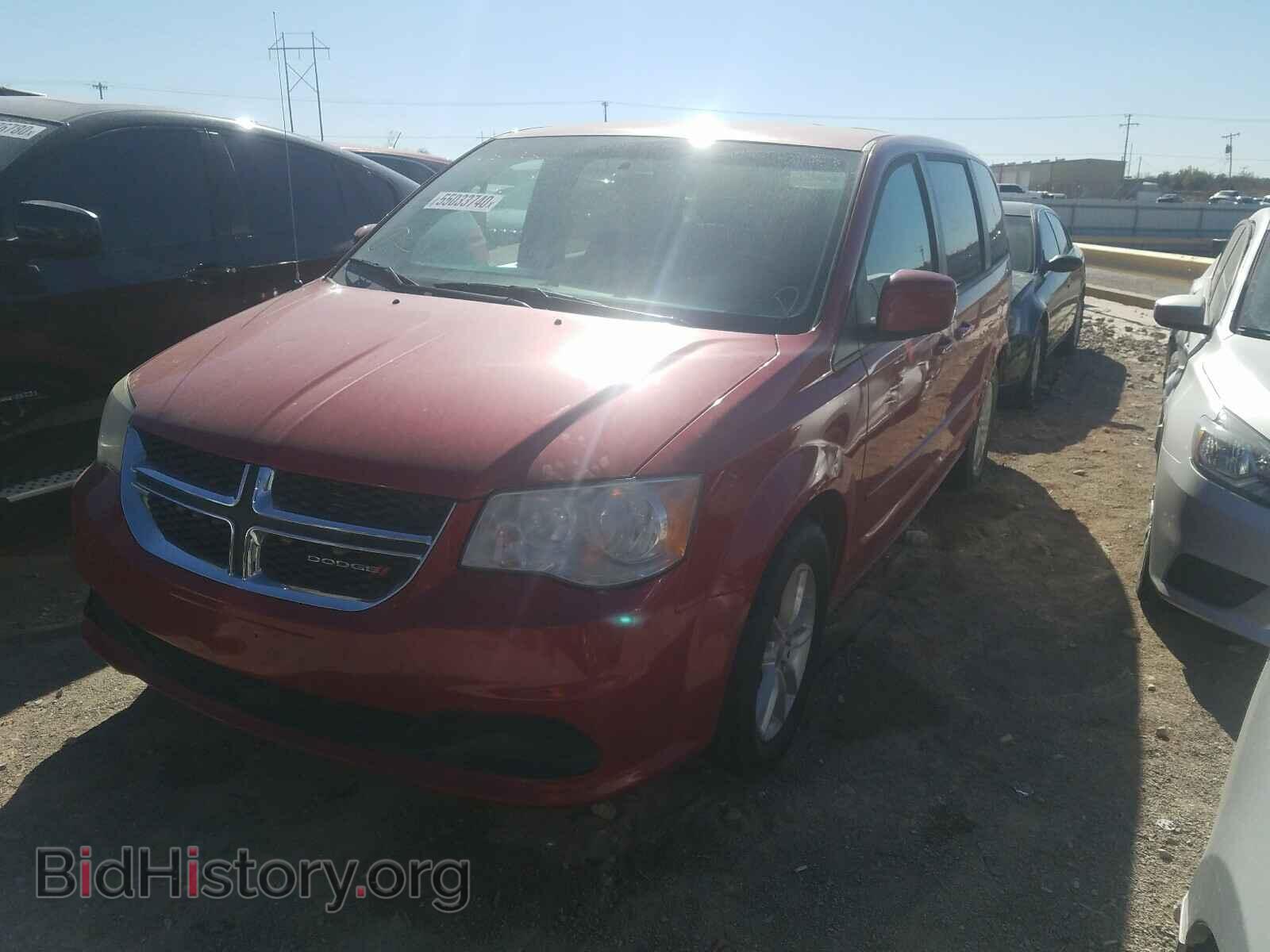 2013 DODGE CARAVAN - VIN: 2C4RDGCG8DR687205 - Фото 2