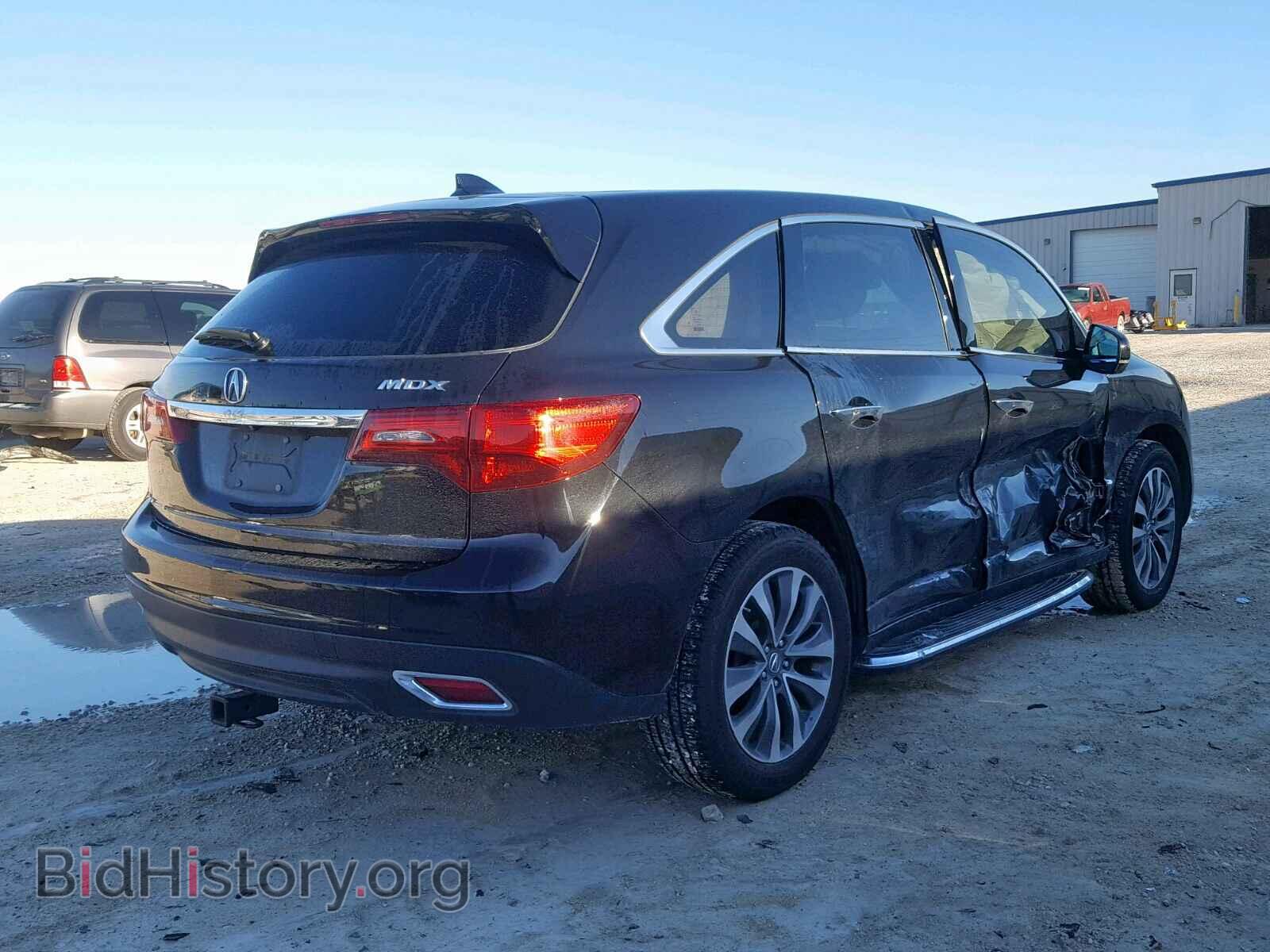 2014 ACURA MDX - VIN: 5FRYD3H45EB010627 - Фото 4
