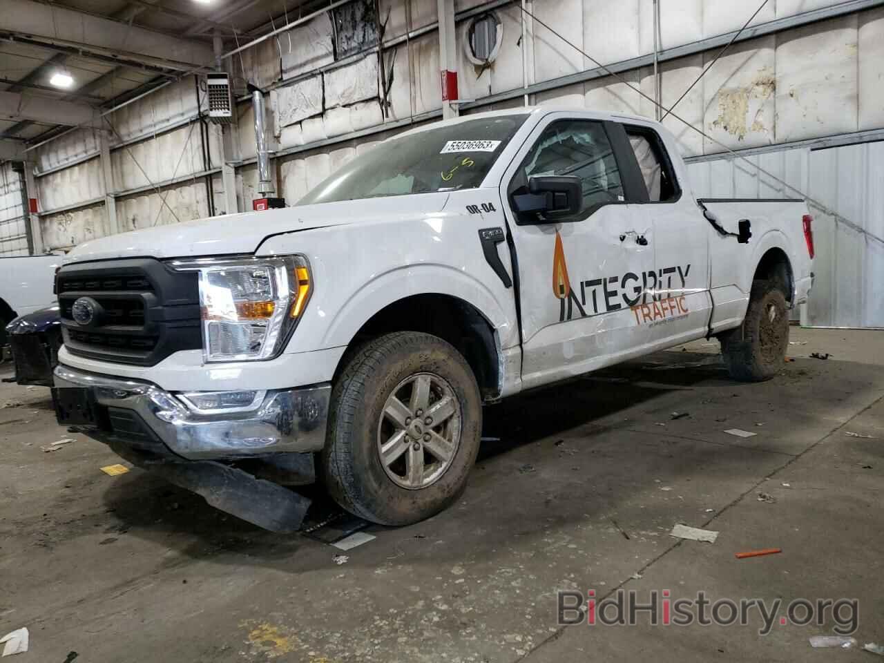 Photo 1FTEX1EP9MKE99596 - FORD F-150 2021