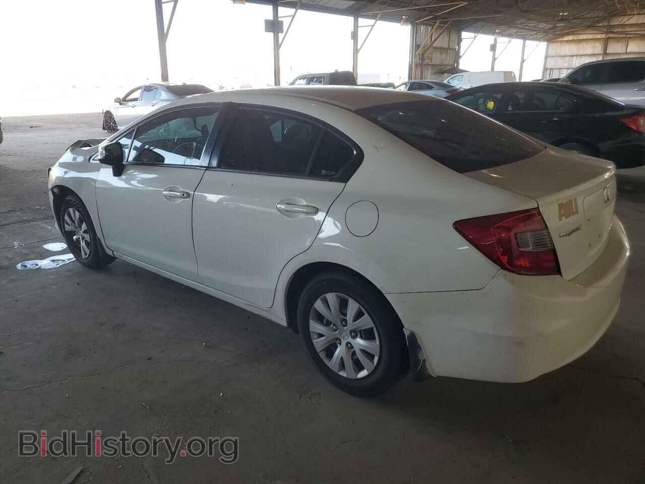 2012 HONDA CIVIC - VIN: 2HGFB2F54CH318398 - Фото 2