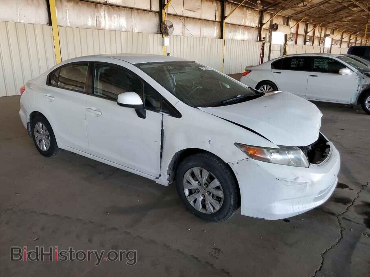 2012 HONDA CIVIC - VIN: 2HGFB2F54CH318398 - Фото 4