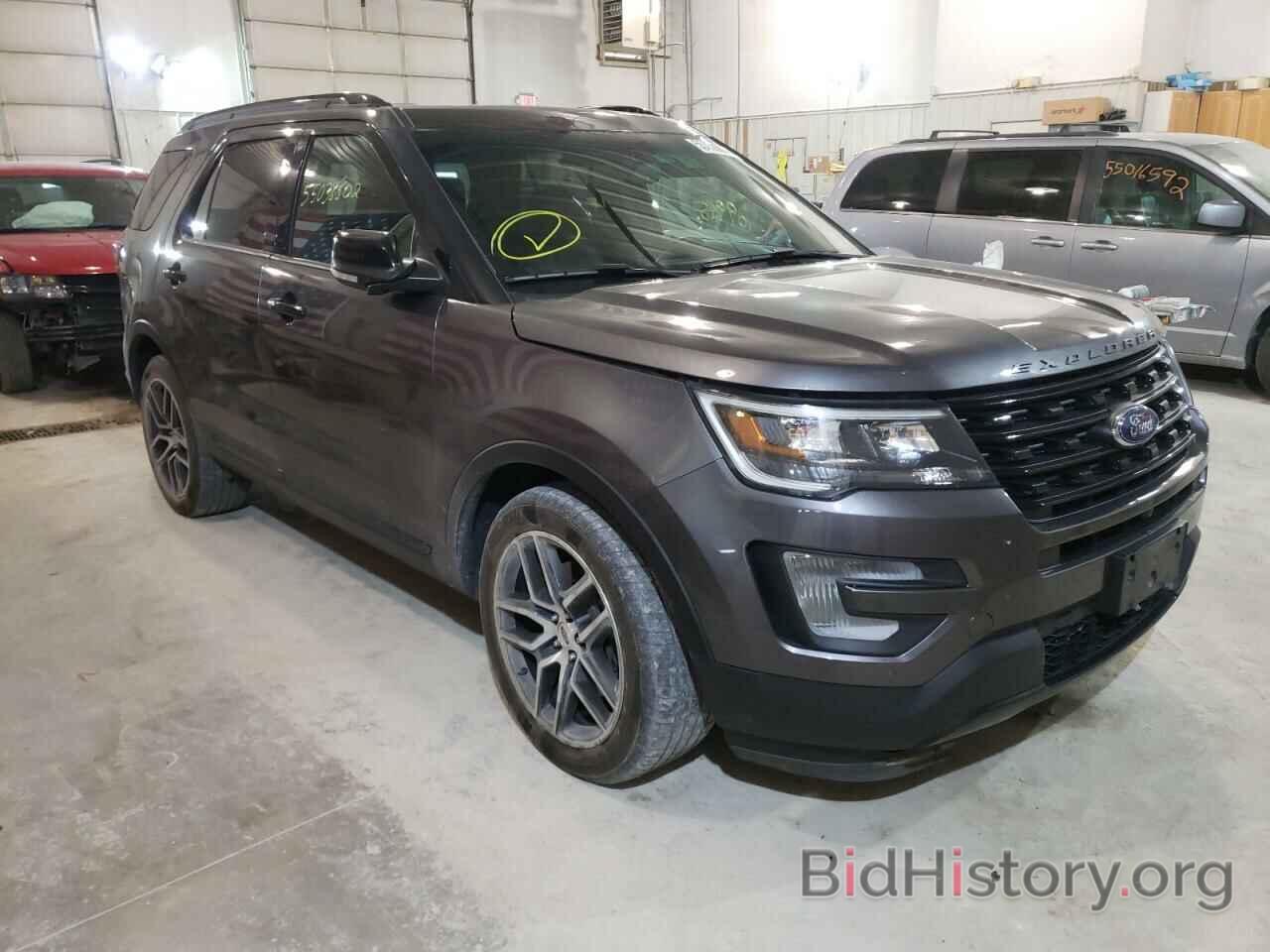 Фотография 1FM5K8GT5GGB39505 - FORD EXPLORER 2016