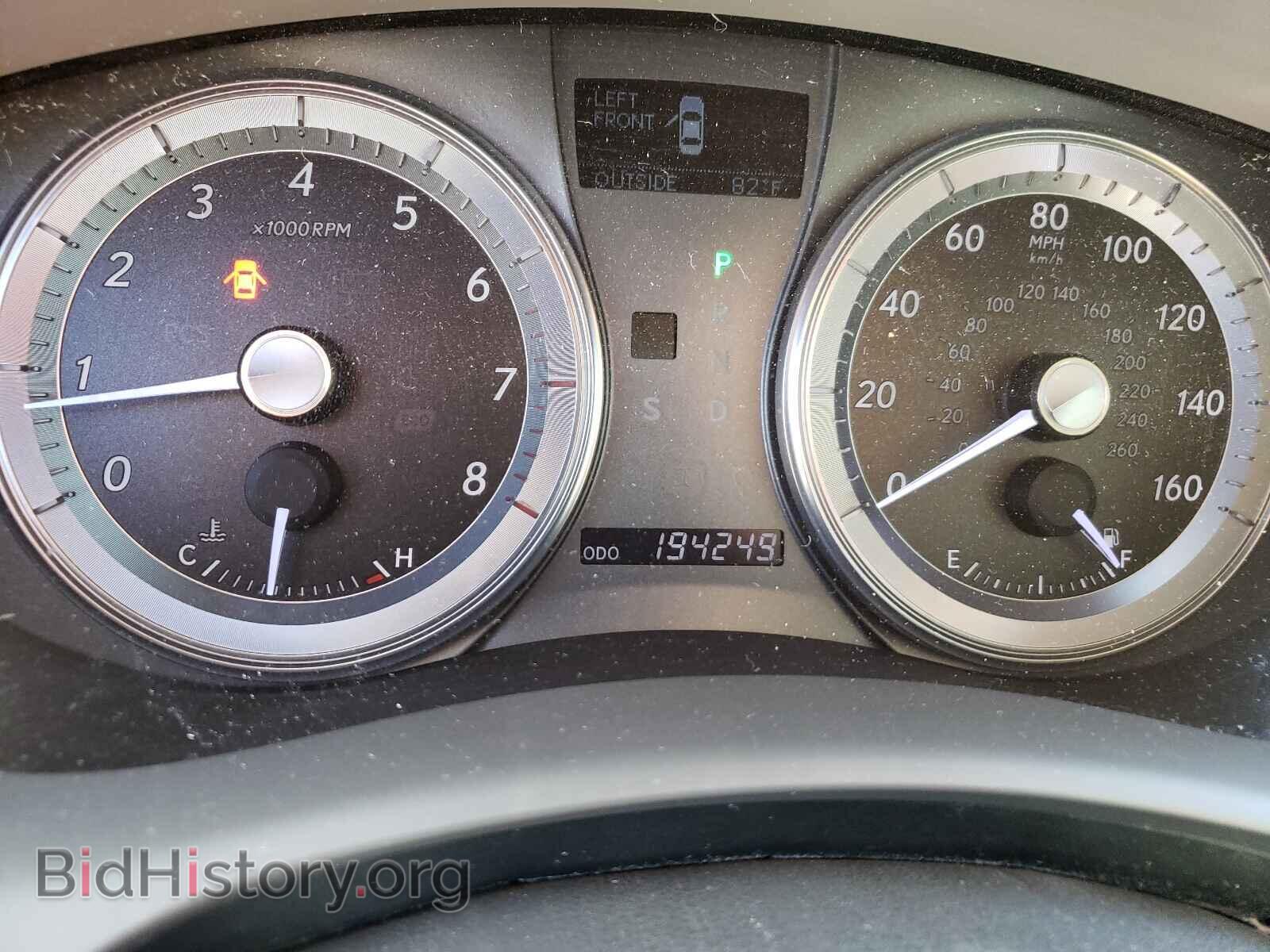 2010 LEXUS ES350 - VIN: JTHBK1EG3A2354520 - Фото 8