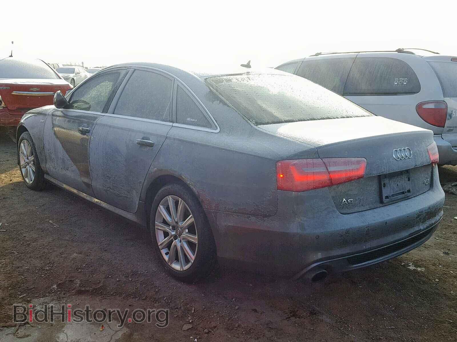 2012 AUDI A6 - VIN: WAUBGAFC5CN026691 - Фото 3