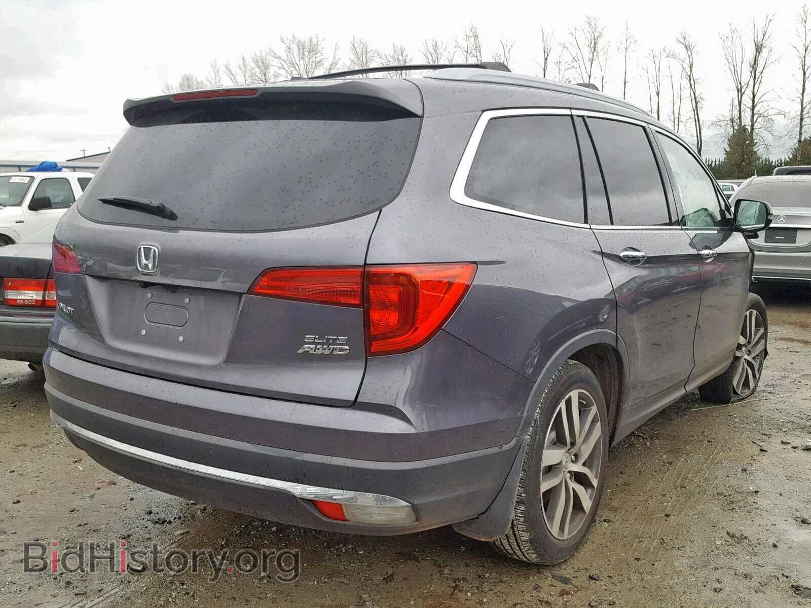 2018 HONDA PILOT ELIT - VIN: 5FNYF6H06JB051689 - Фото 4