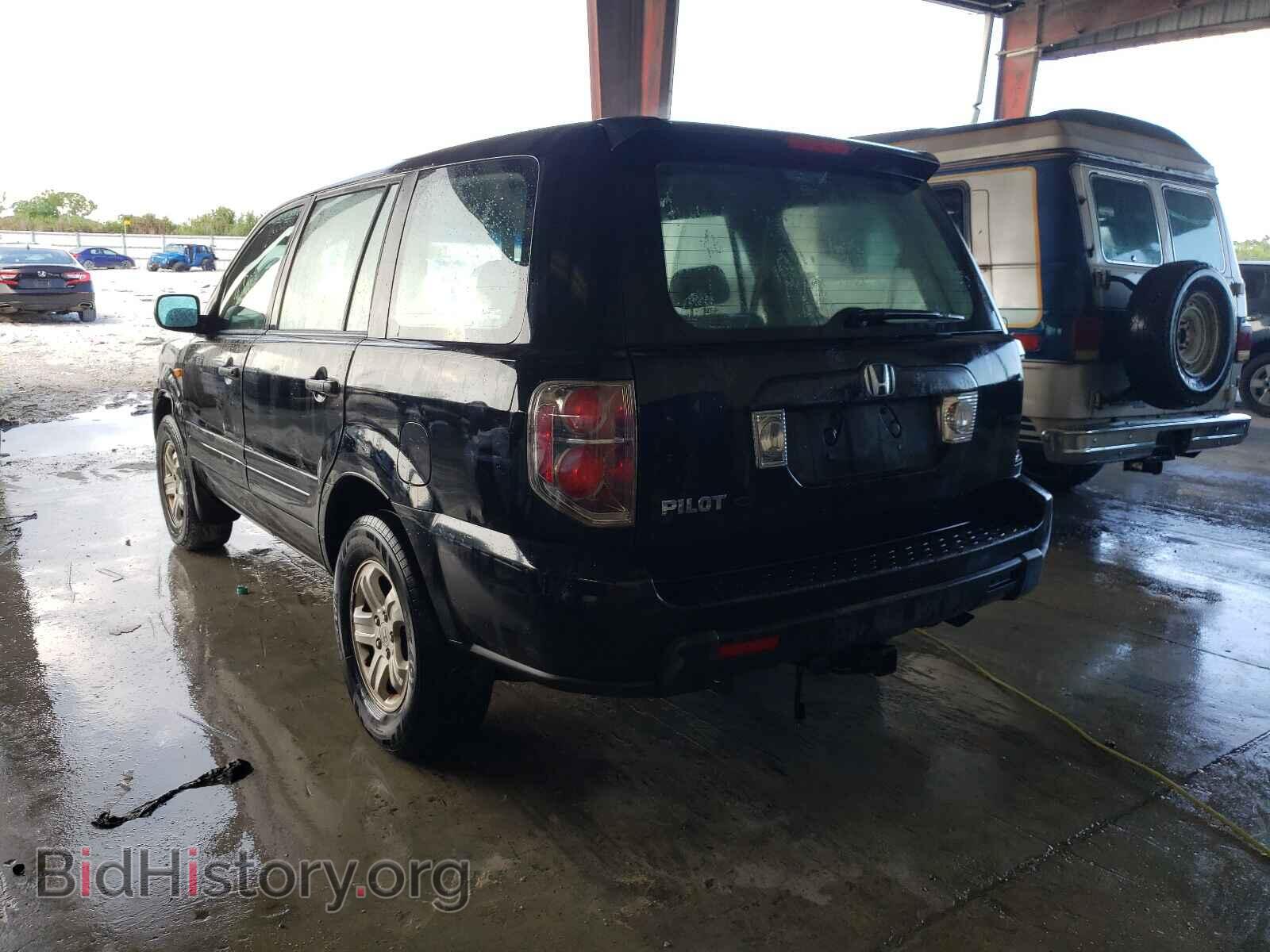 2007 HONDA PILOT - VIN: 5FNYF28167B039021 - Фото 3