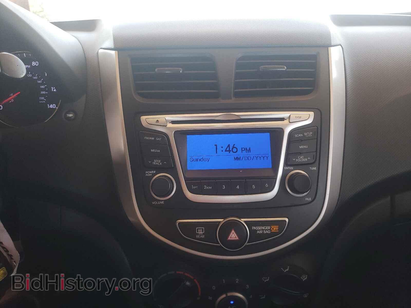 2014 HYUNDAI ACCENT - VIN: KMHCT5AE1EU183609 - Фото 9