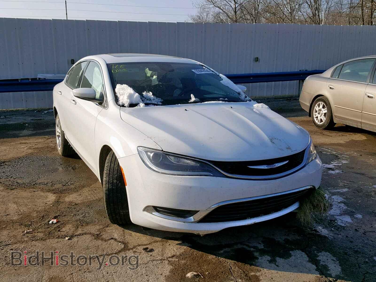 Фотография 1C3CCCAB2GN120454 - CHRYSLER 200 2016