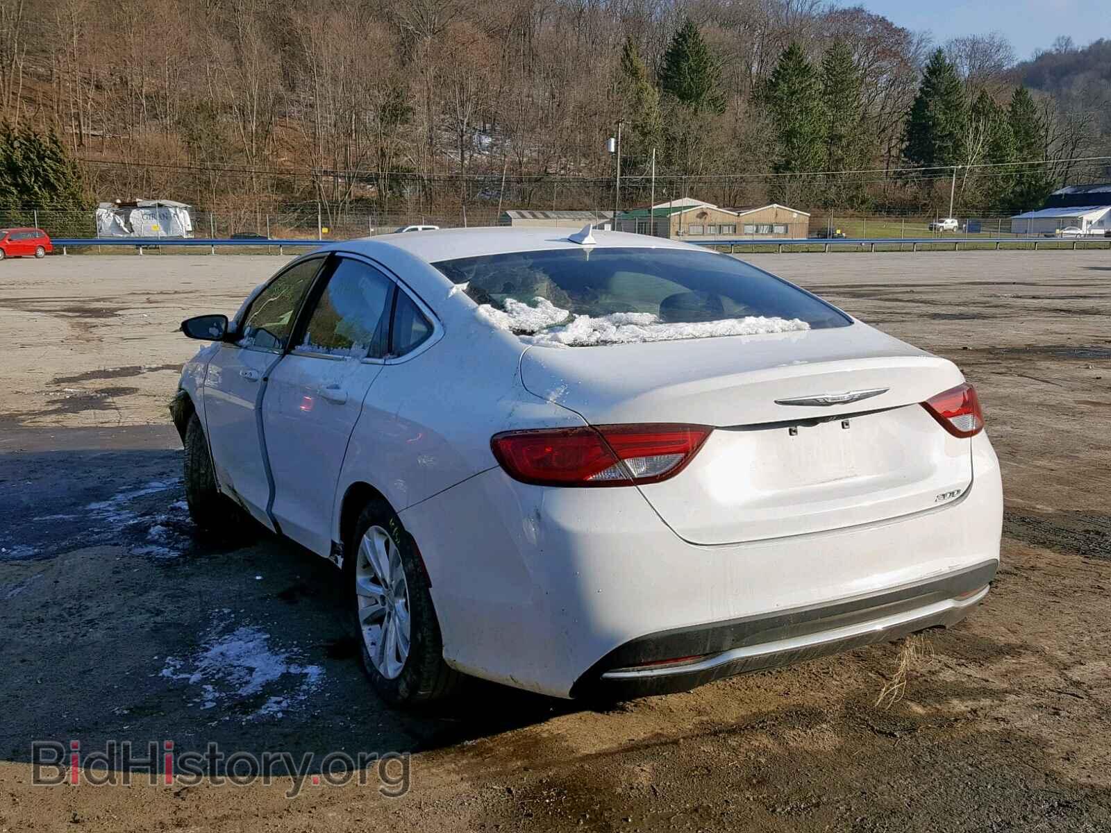 2016 CHRYSLER 200 - VIN: 1C3CCCAB2GN120454 - Фото 3