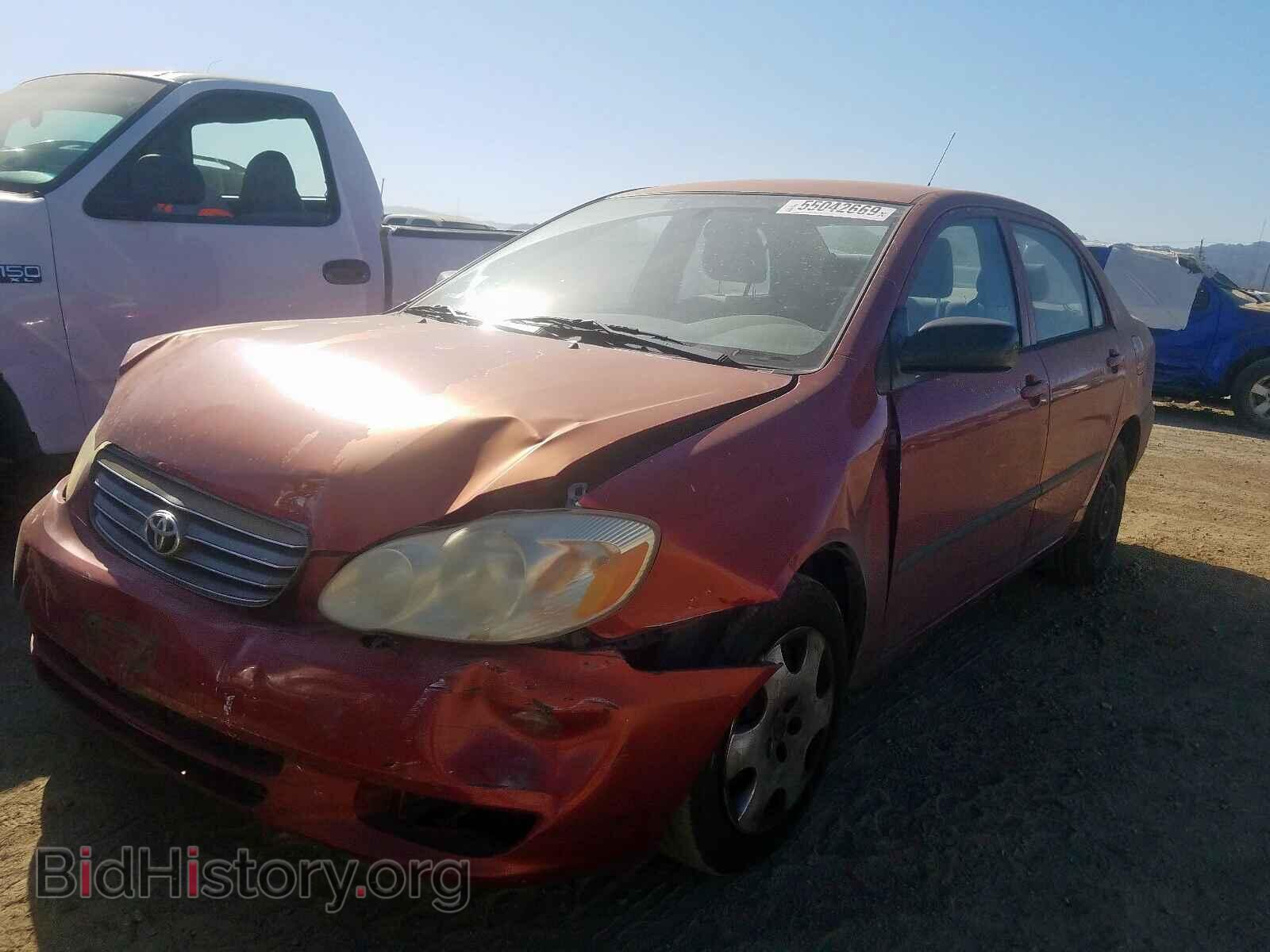 2003 TOYOTA COROLLA - VIN: JTDBR32EX32000833 - Фото 2
