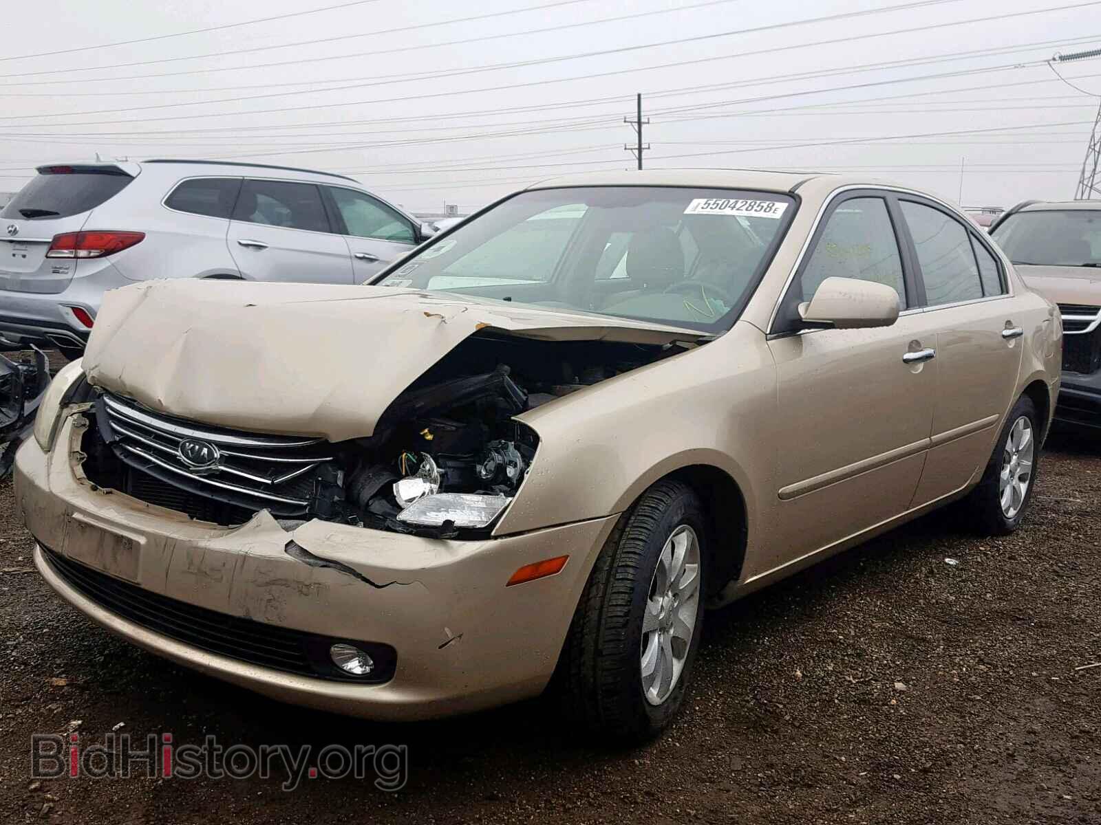 2006 KIA OPTIMA - VIN: KNAGE124465021948 - Фото 2