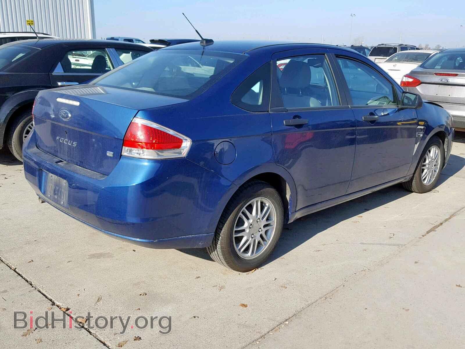 2008 FORD FOCUS - VIN: 1FAHP35N98W187029 - Фото 4