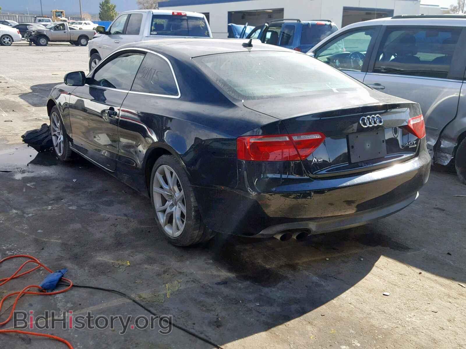 2012 AUDI A5 PREMIUM - VIN: WAUCFAFR8CA003182 - Photo 3