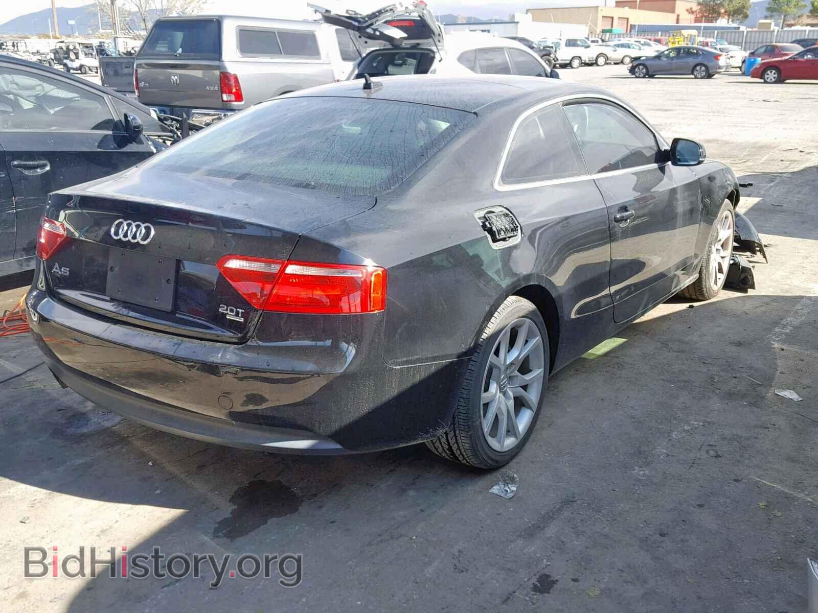 2012 AUDI A5 PREMIUM - VIN: WAUCFAFR8CA003182 - Photo 4