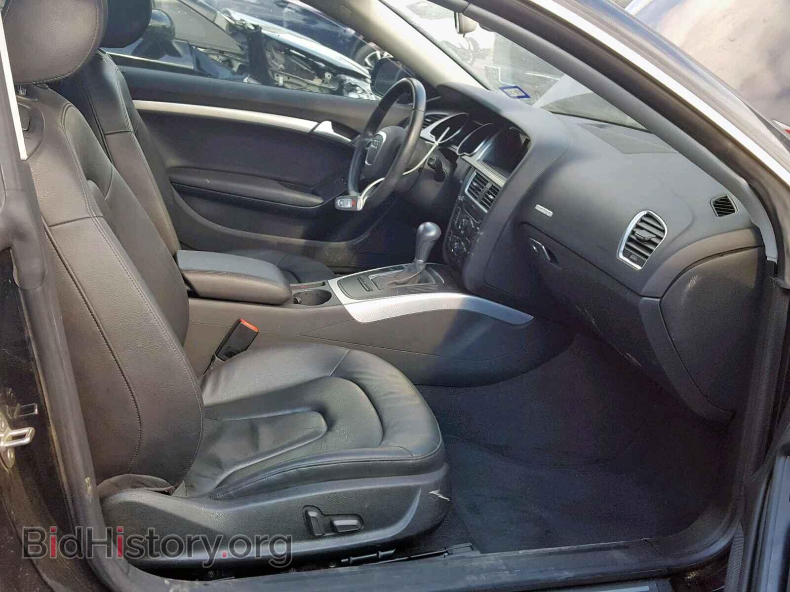 2012 AUDI A5 PREMIUM - VIN: WAUCFAFR8CA003182 - Photo 5