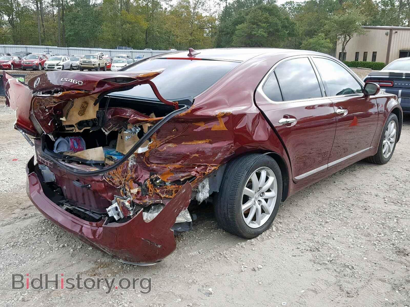 2008 LEXUS LS460 - VIN: JTHBL46F385059785 - Фото 4