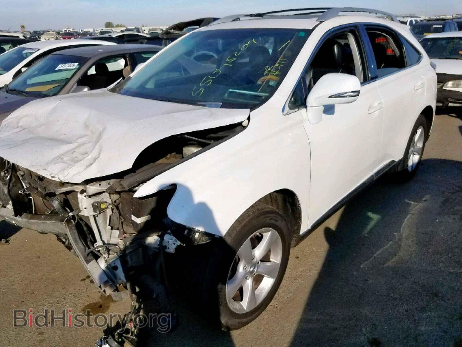 2012 LEXUS RX 350 - VIN: 2T2BK1BA7CC126702 - Фото 2