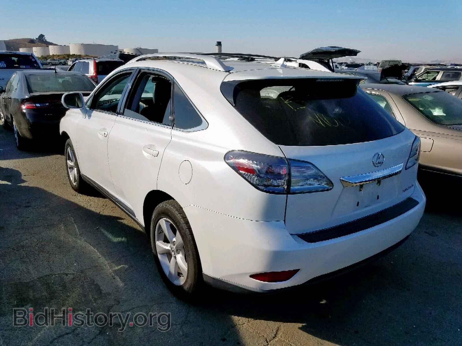 2012 LEXUS RX 350 - VIN: 2T2BK1BA7CC126702 - Фото 3
