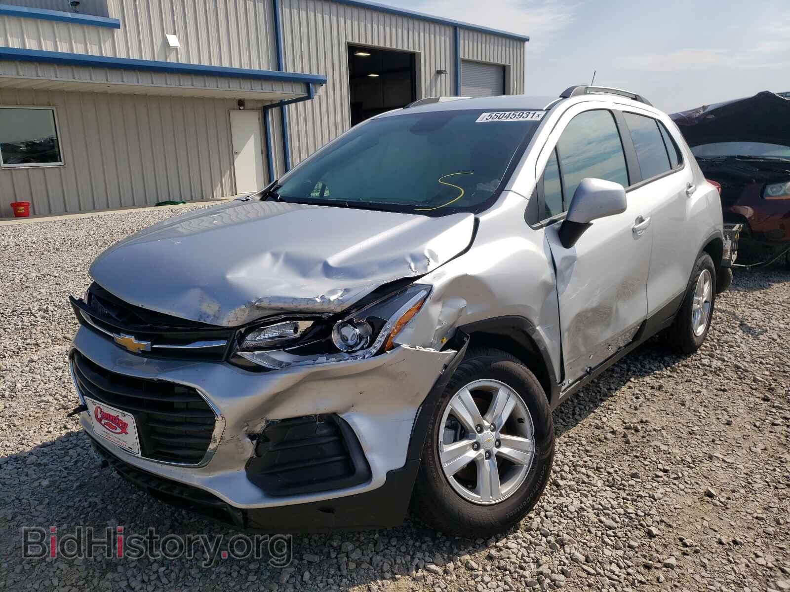 2021 CHEVROLET TRAX - VIN: KL7CJPSB1MB341707 - Фото 2