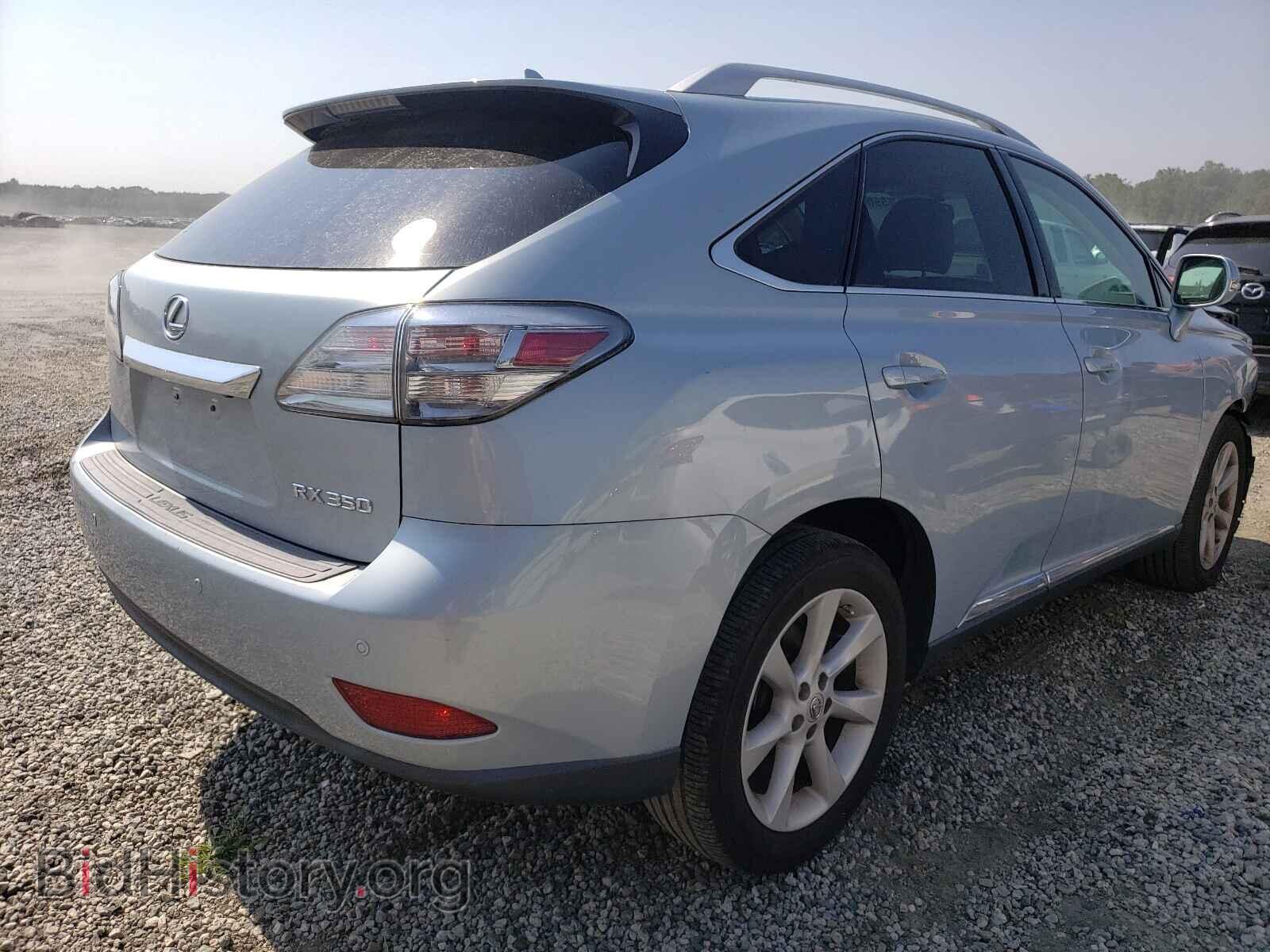 2012 LEXUS RX350 - VIN: 2T2ZK1BA6CC084652 - Фото 4
