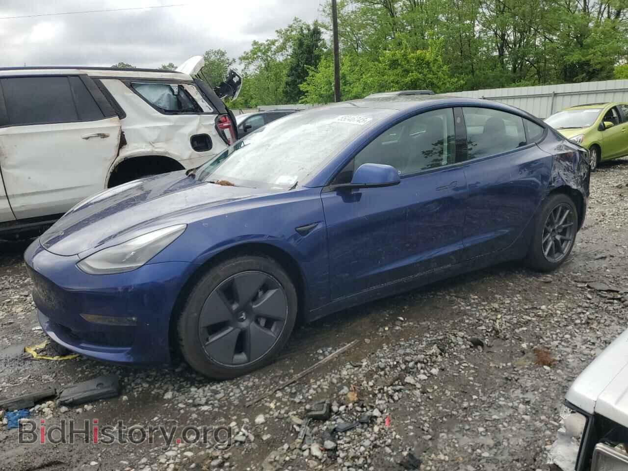 Photo 5YJ3E1EB3MF924468 - TESLA MODEL 3 2021