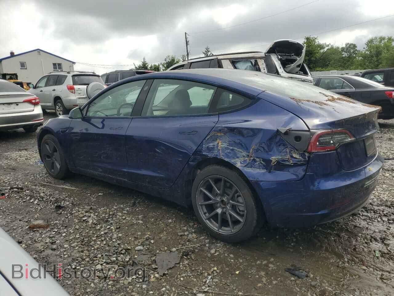 2021 TESLA MODEL 3 - VIN: 5YJ3E1EB3MF924468 - Фото 2