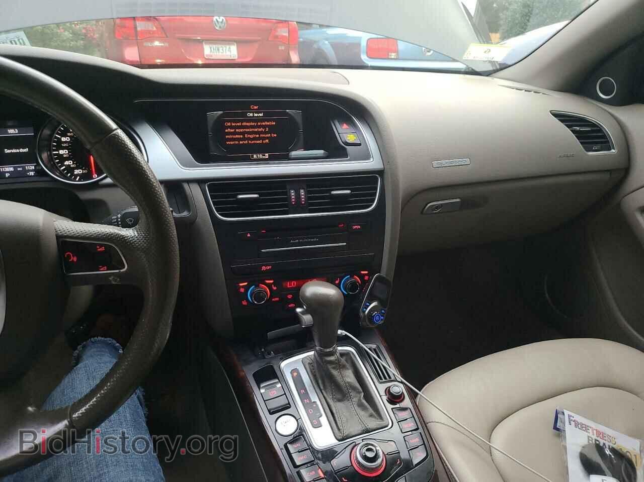 2012 AUDI A5 - VIN: WAULFAFH6CN000359 - Фото 9
