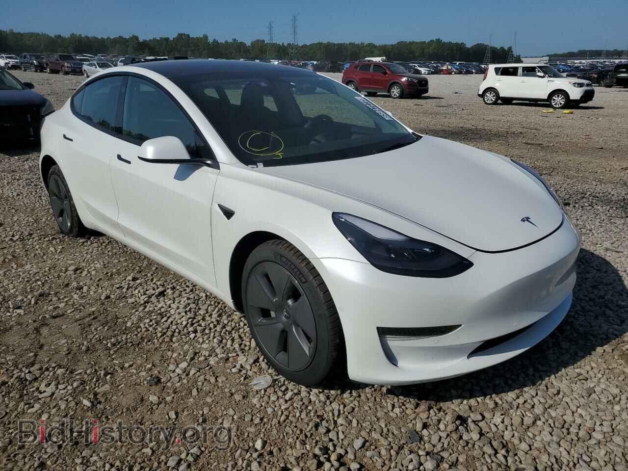 Photo 5YJ3E1EA1MF086027 - TESLA MODEL 3 2021