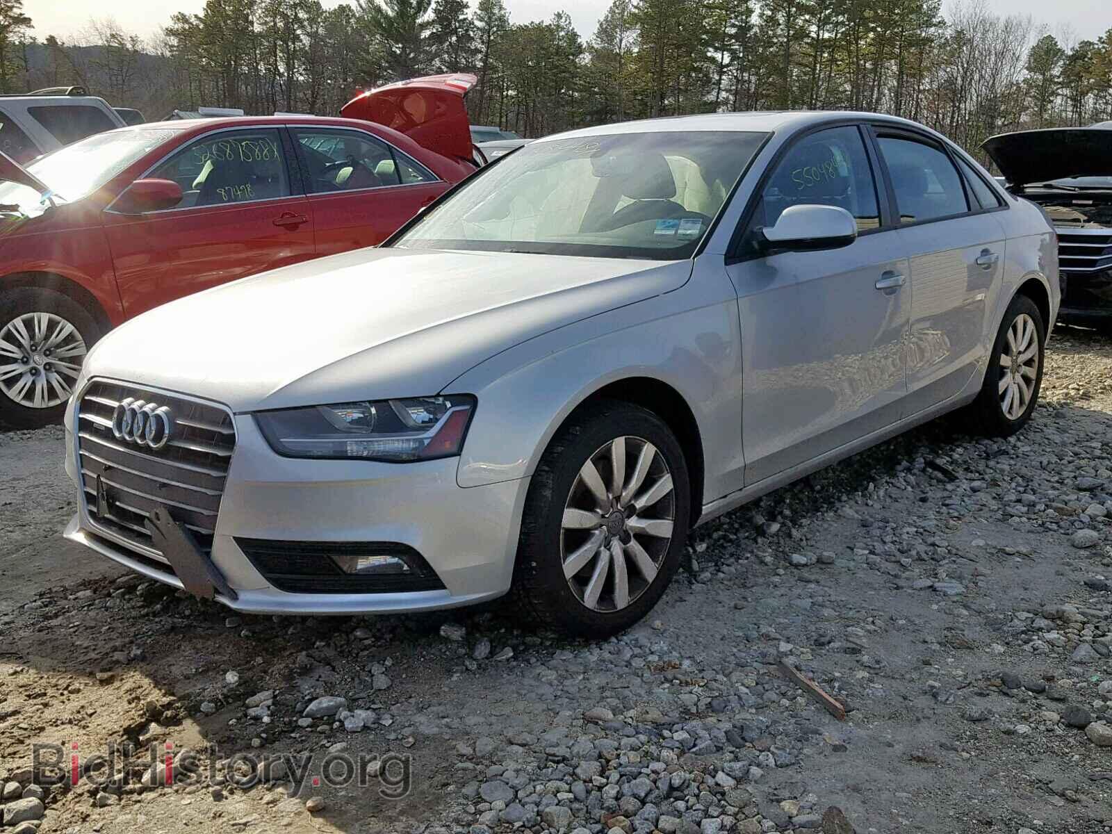 2013 AUDI A4 - VIN: WAUBFAFL1DN009665 - Фото 2