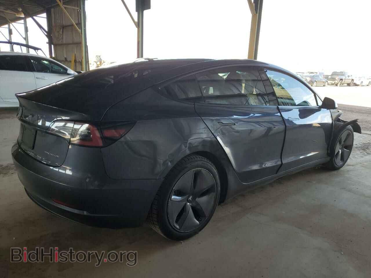 2022 TESLA MODEL 3 - VIN: 5YJ3E1EB0NF268392 - Фото 3