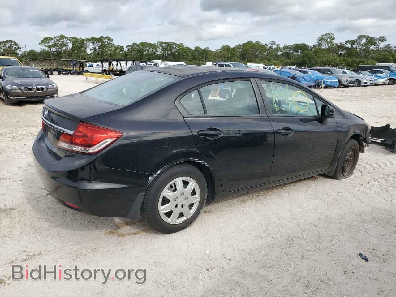 2013 HONDA CIVIC - VIN: 19XFB2F57DE087217 - Фото 3
