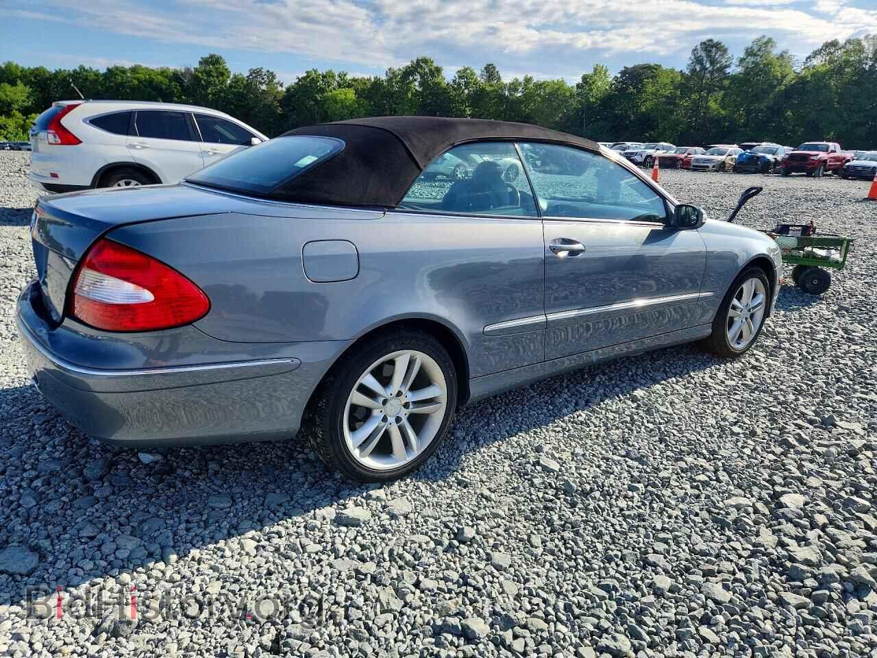 2007 MERCEDES-BENZ CLK-CLASS - VIN: WDBTK56F87F218676 - Фото 3
