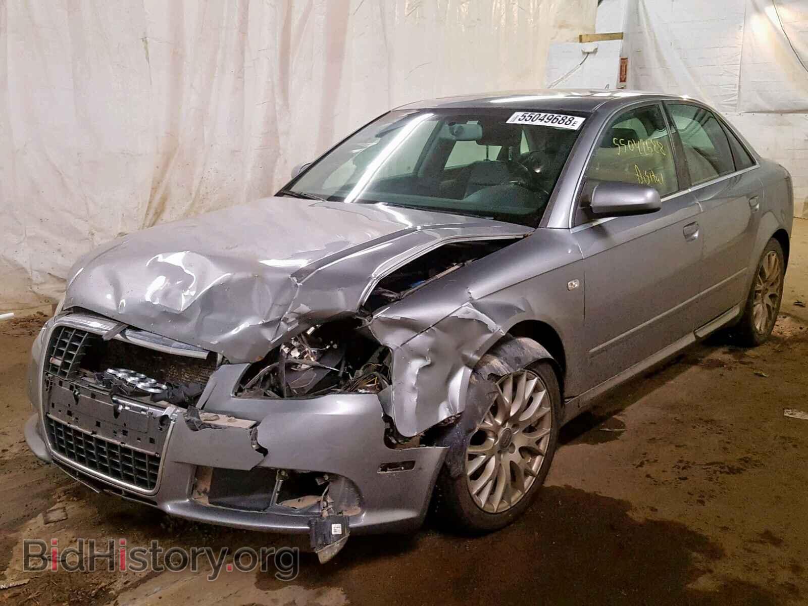 2008 AUDI A4 - VIN: WAUDF78E58A137706 - Фото 2
