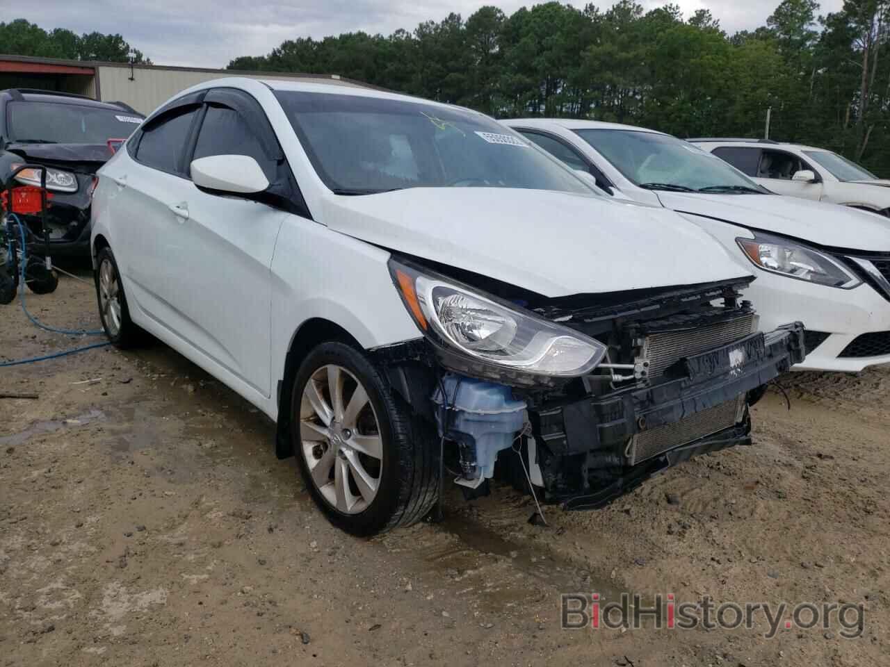 Photo KMHCU4AE6CU129968 - HYUNDAI ACCENT 2012