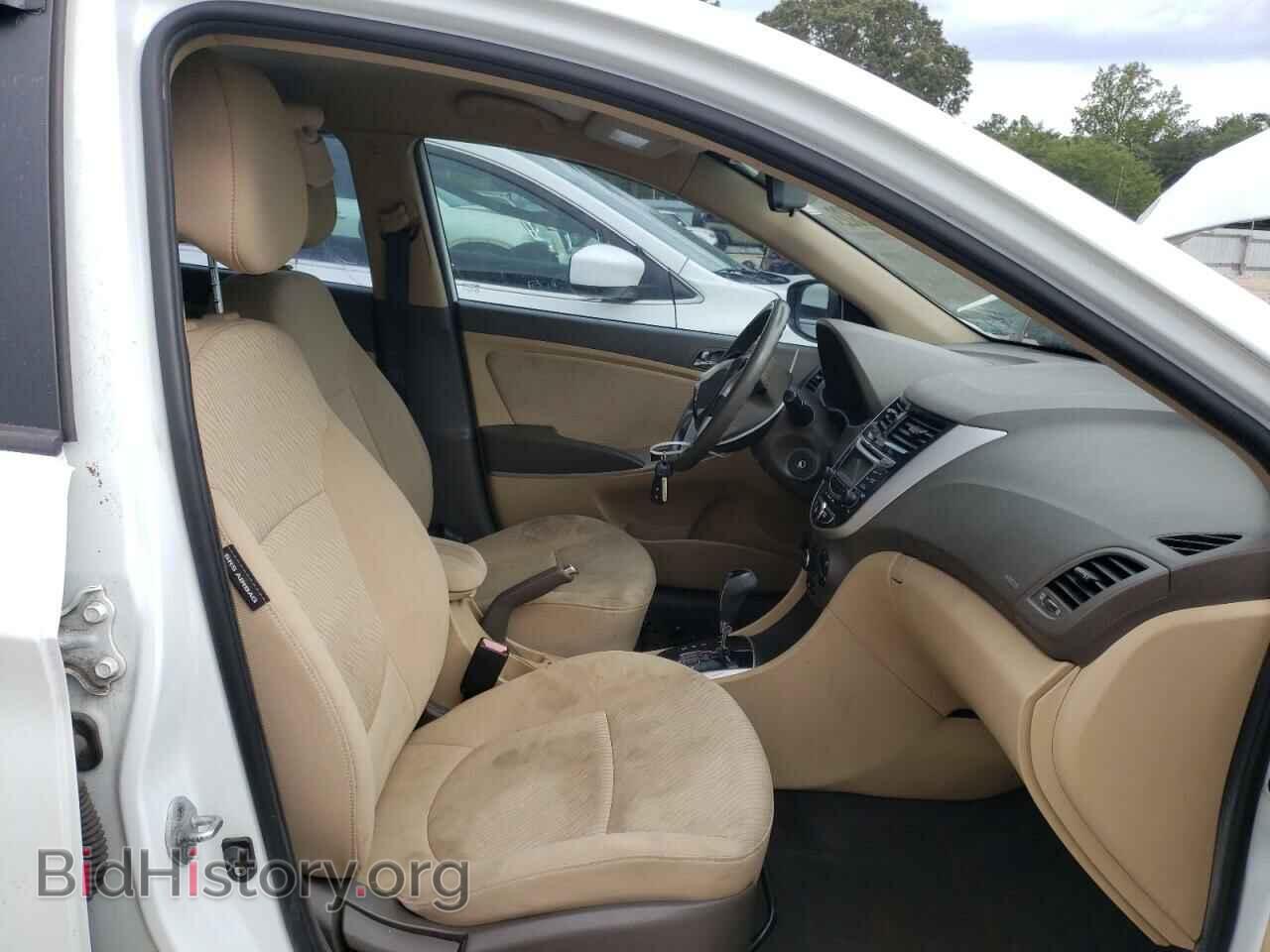 2012 HYUNDAI ACCENT - VIN: KMHCU4AE6CU129968 - Фото 5
