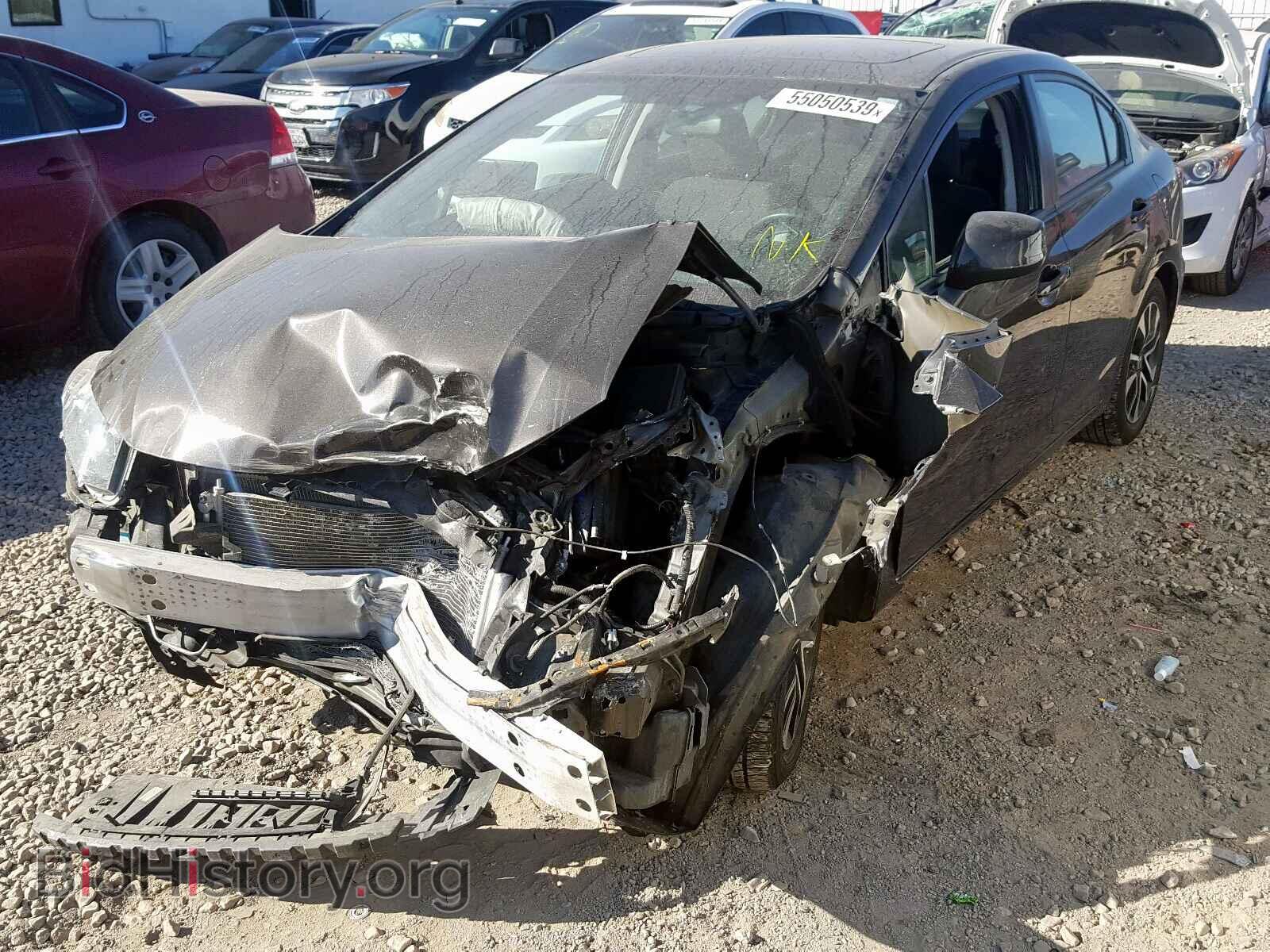2013 HONDA CIVIC - VIN: 19XFB2F88DE021981 - Фото 2