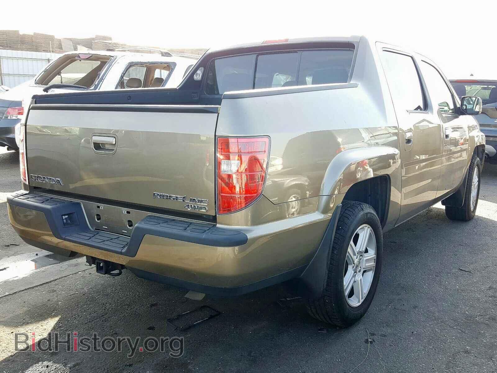 2011 HONDA RIDGELINE - VIN: 5FPYK1F54BB008958 - Фото 4