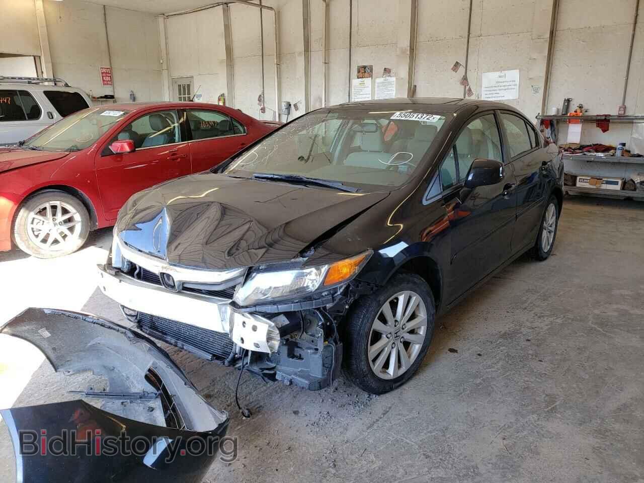 2012 HONDA CIVIC - VIN: 19XFB2F87CE060575 - Фото 2
