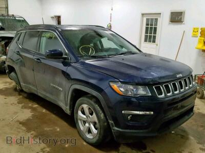 2018 Jeep COMPASS LA, синий — VIN 3C4NJDBB7JT107673, Copart