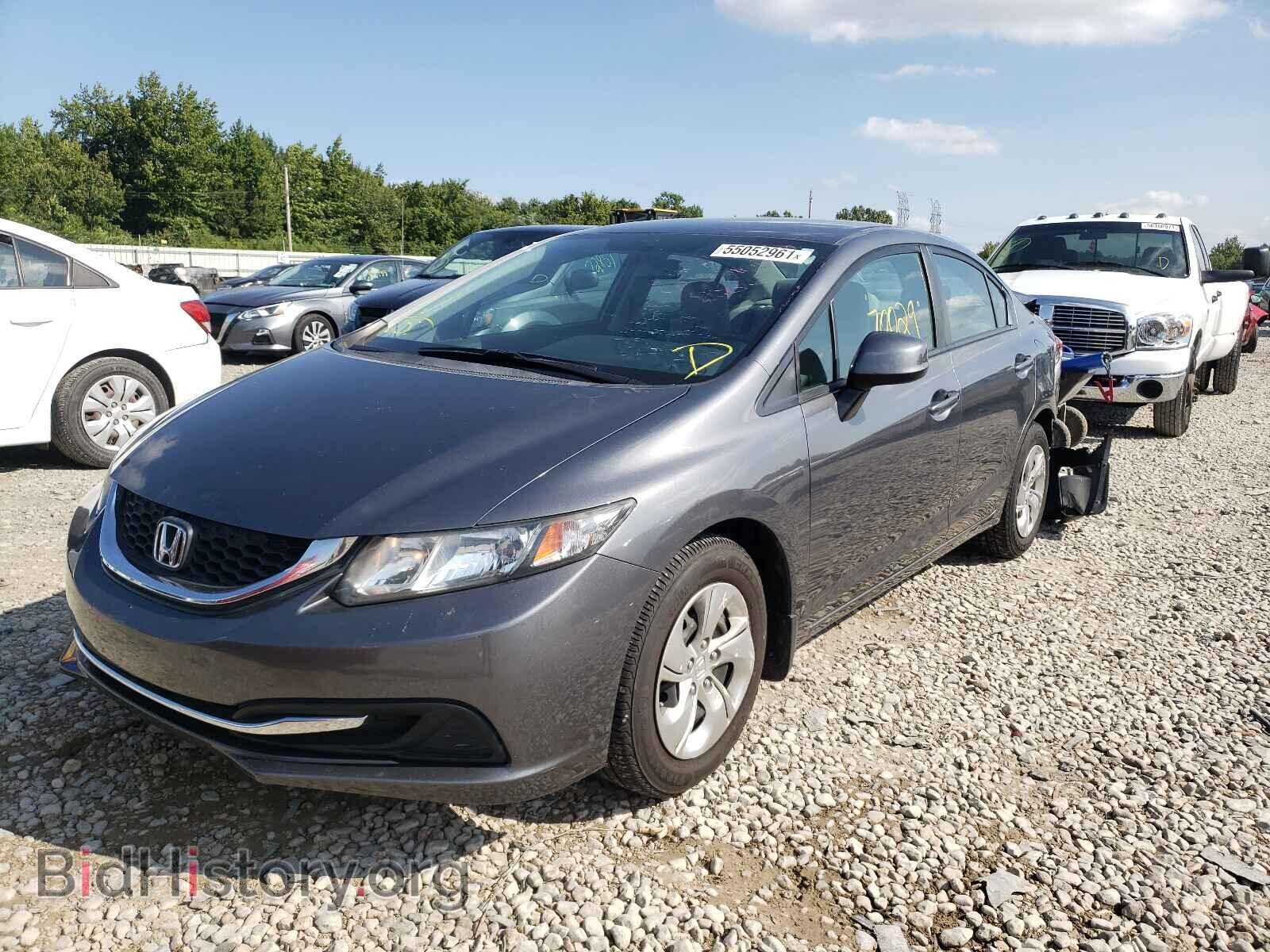 2013 HONDA CIVIC - VIN: 19XFB2F54DE036211 - Фото 2