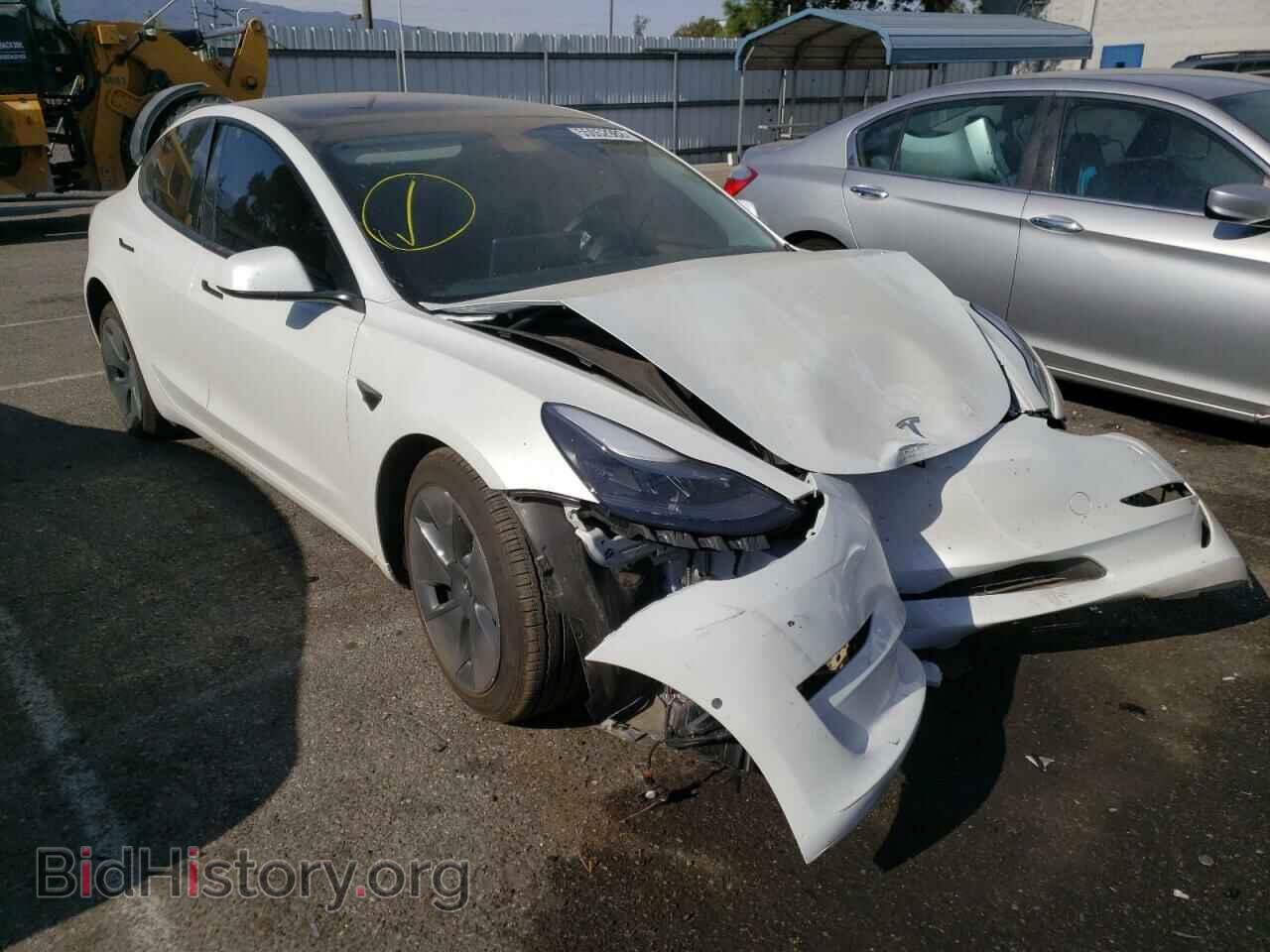 Фотография 5YJ3E1EA9MF082159 - TESLA MODEL 3 2021