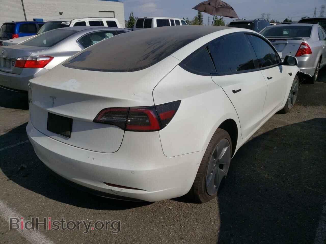 2021 TESLA MODEL 3 - VIN: 5YJ3E1EA9MF082159 - Фото 4