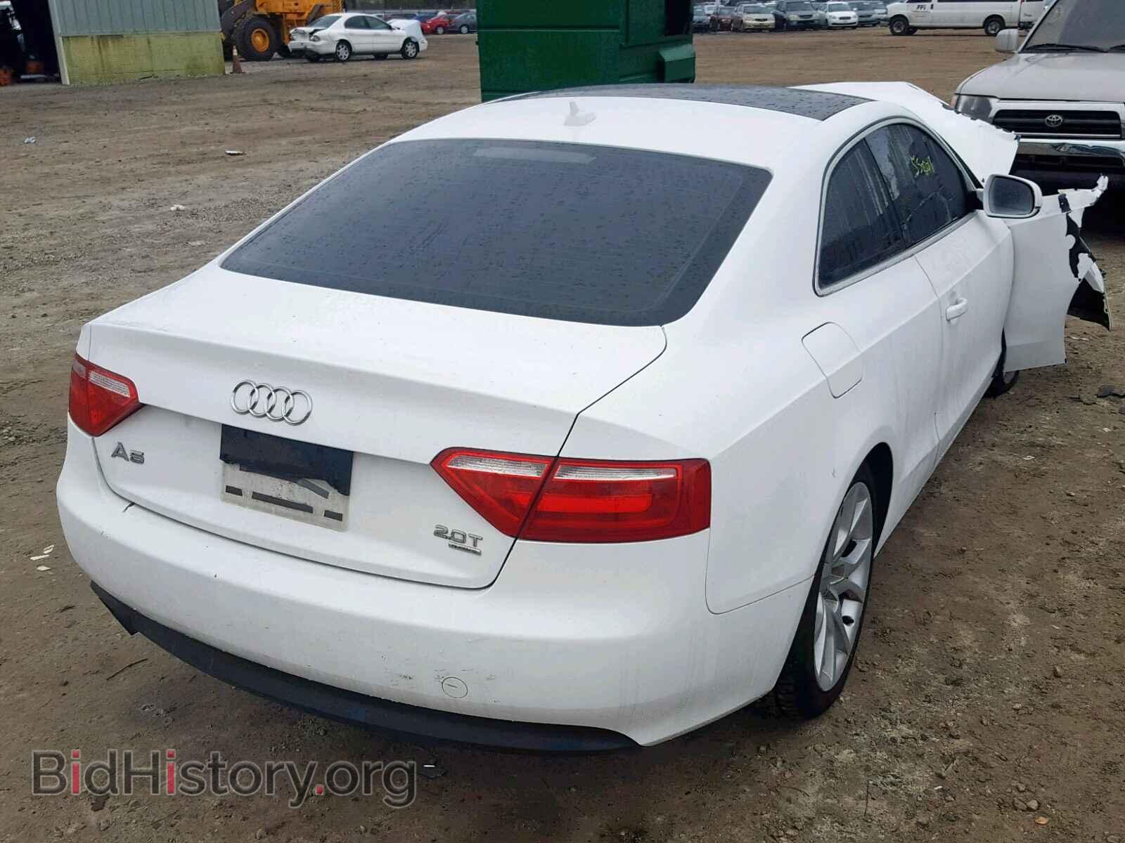 2011 AUDI A5 PREMIUM - VIN: WAUCFAFR4BA022214 - Photo 4